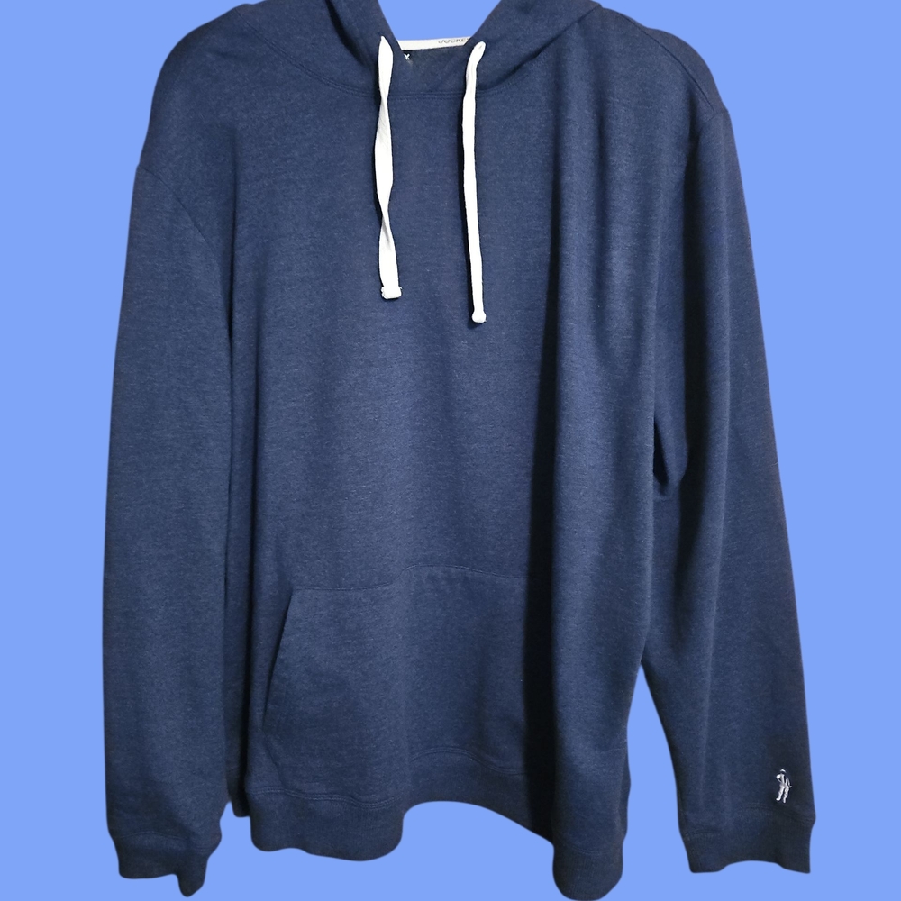 Jockey Navy Hoodie with White Accents